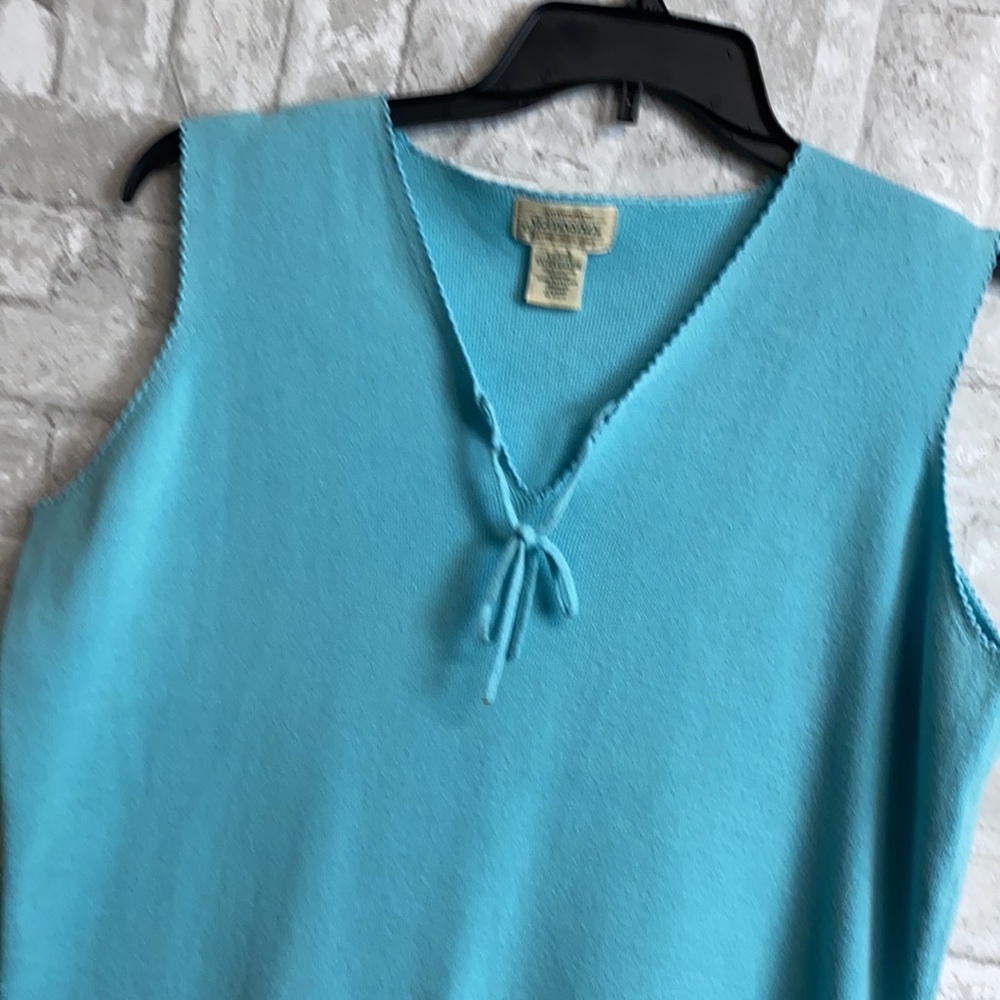 St. John’s Bay knit cotton sleeveless shirt